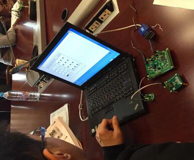 学员用纳芯微电子开发的ASIC进行实战体验