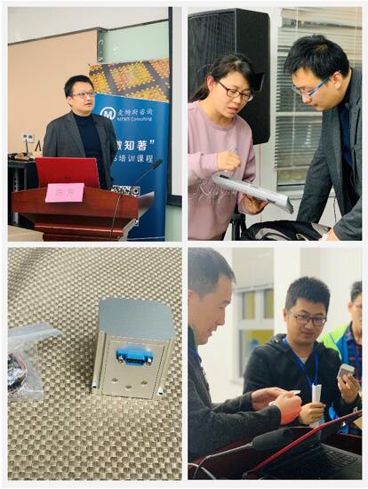 中国科学院上海微系统与信息技术研究所副研究员陈方的授课风采