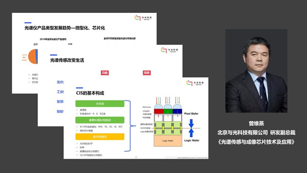 光谱传感与成像芯片技术及应用（北京与光科技有限公司 研发副总裁 曾维蒸）