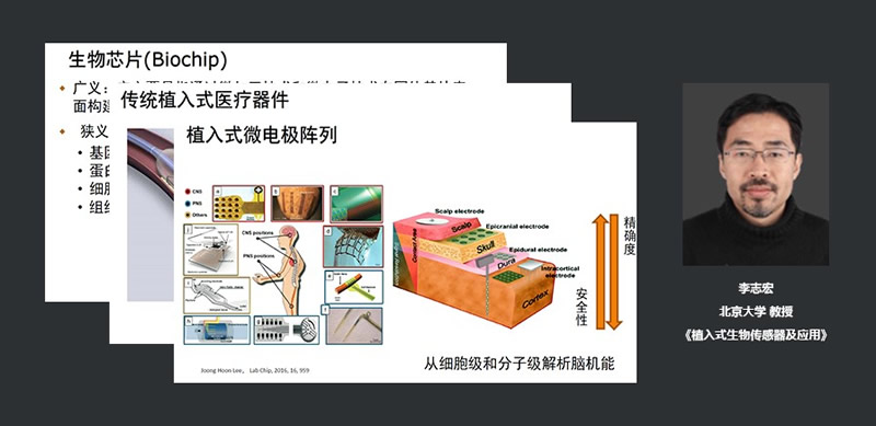 北京大学教授李志宏:植入式生物传感器及应用