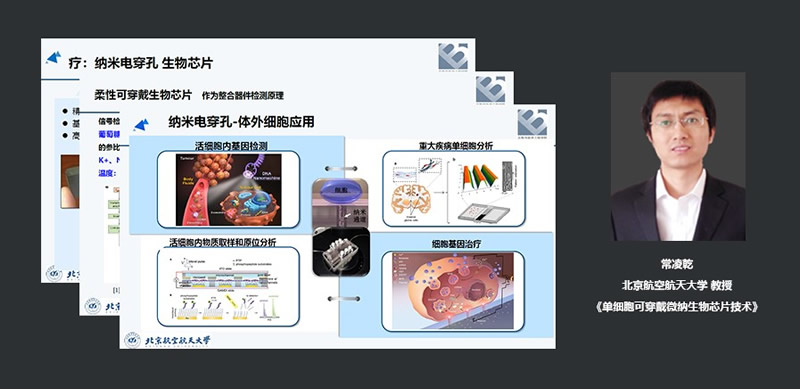 北京航空航天大学教授常凌乾：单细胞可穿戴微纳生物芯片技术