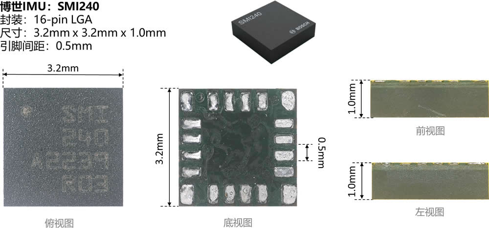 博世车规级MEMS IMU：SMI240